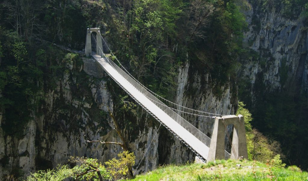 passerelle d'holzarte